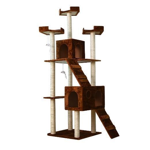 Different Size Flannel Pet Toy for Customized Cat Climbing Frame and Scratcher at Wholesal