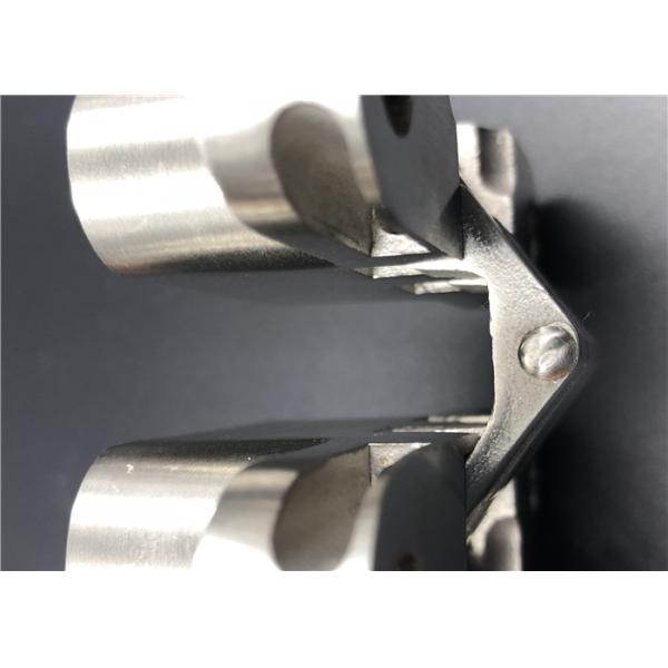 Durable 304 Stainless Steel Concealed Hinges For Flush Doors , 25x118x18 mm