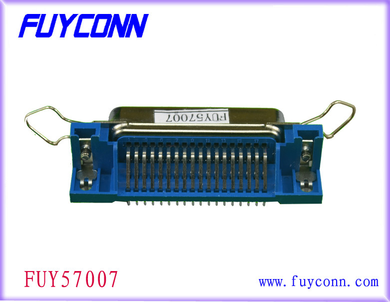 Разъем тесемки PCB Centronic 36 Pin прямоугольный женский для принтера