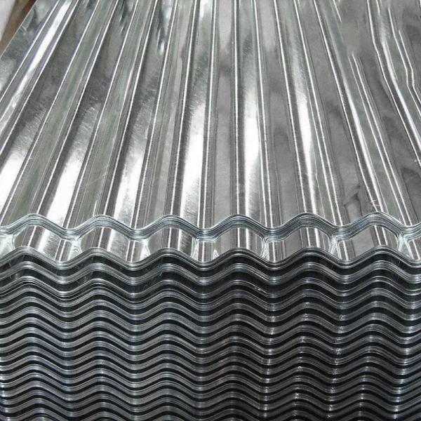 Passivation Treatment Zinc Coated Sheet Roofing Construction Roof Galvanized Corrugated Steel Sheet