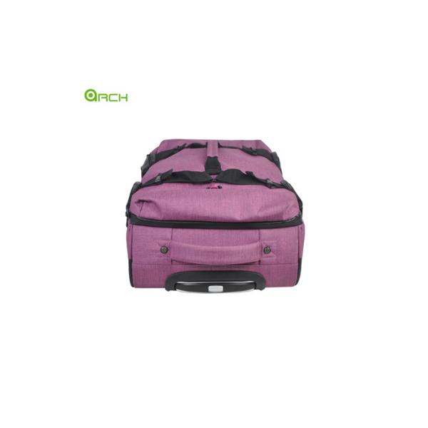 Snowflake Polyester 18 Inch 4 Spinner Wheel Luggage