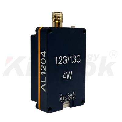 Kimpok 1.2GHz/1.3GHz 4W Wireless Video Data Transmitter Module, Long Distance Analog Signal Sender AL1304