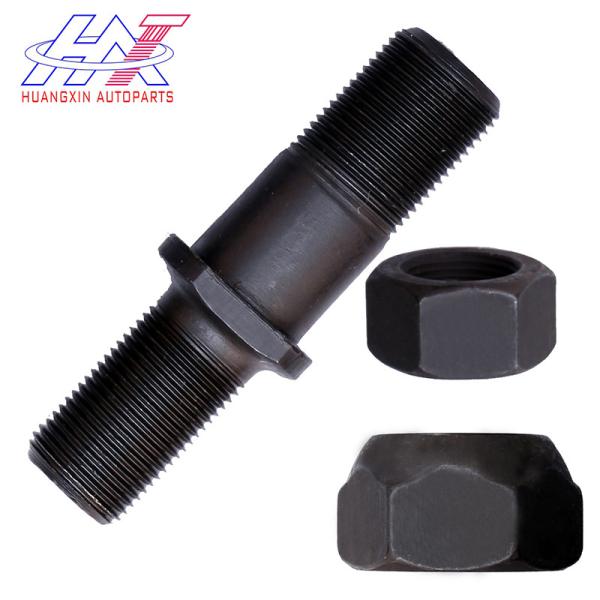 40Cr Steel Grade 12.9 Wheel Nut Bolt OEM With Flange Head 35CrMo