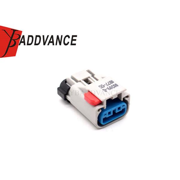 54200309 Aptiv APEX 2.8 Series Light Grey Waterproof Female 3 Pin Connector For Car