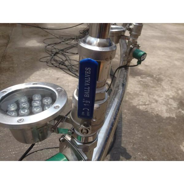 Нержавеющая сталь бассейна шариковый клапан воды 1 дюйма