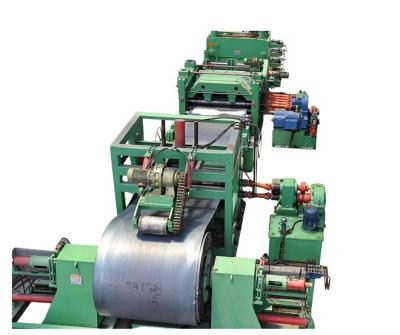 2023 Máquina de corte de bobinas para bobinas de aço Dimensão total 28m*8m*2m Largura máxima 2000mm
