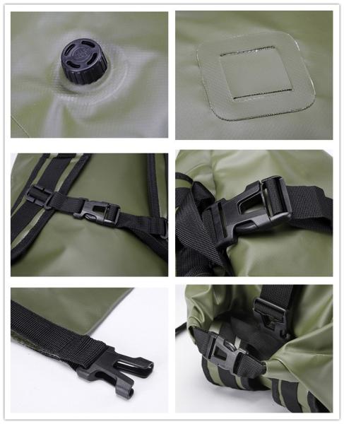 OEM Outdoor Camping Dry Bag Waterproof PVC 30L 60L 80L dry bag of Travel Hiking Backpack Dry Bag