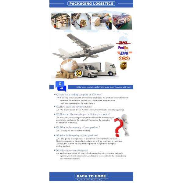Синий экскаватор гидравлический насос A8VO107 A8VO140 A8VO160 A8VO200 Для TQ Doosan Sanyi