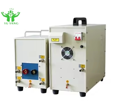 New 25kw Induction Heating Machine 30~100khz Frequency High Frequency Silicone Rubber Induction Heater with 12V Motor