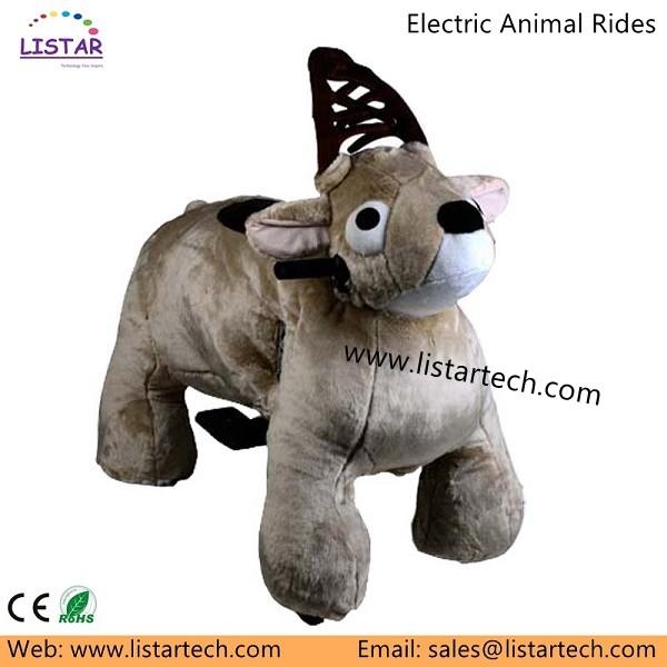 Electric Ride on Amusement Toys battery powered ride on animal ride walking
