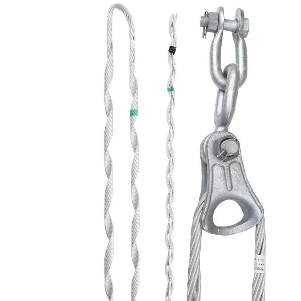 Overhead Cable Fittings High Voltage Electric Power Opgw Suspension Cable Clamp