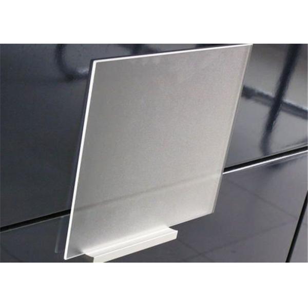 Fully Tempered Low Iron Solar Glass Size Customized For Solar Water Heater and collectors