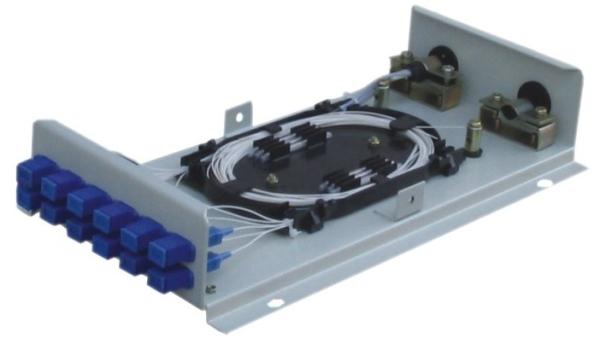 Desktop Type Ftth Fiber Optic Termination Box 330 X 183 X 70 Cm Size