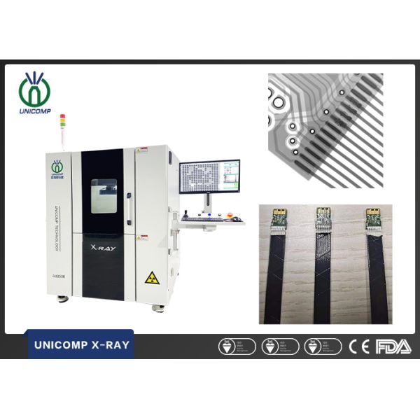 Unicomp AX8500 110kV 5um  2.5D X-ray for Electronics SMT PCBA BGA IC soldering quality check