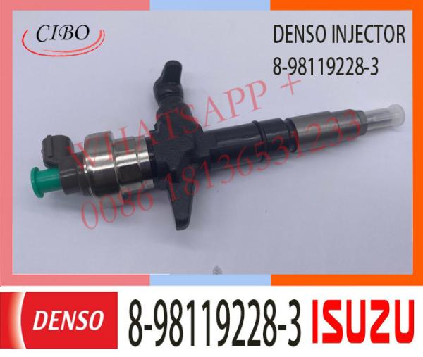 8-98119228-3 injetor comum do trilho do combustível diesel 095000-8370 para Denso Isuzu 4JJ1