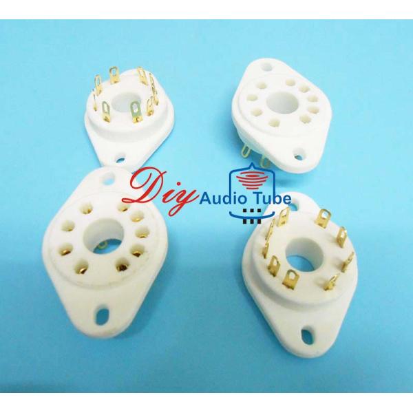 Eu - Telephone Vacuum Tube Sockets 110V - 250V Rated Voltage For Siemens F2a E2e