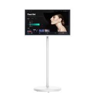 21Ecrã de televisão móvel Android 12 portátil HDTV USB Touch Screen TV móvel