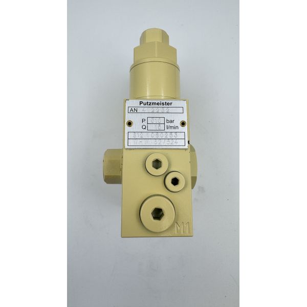 429736 CONTROL VAVLE 360BAR,15L 	Putzmeister Concrete Pump Spare Parts