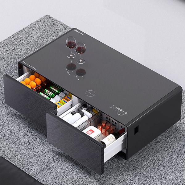 Living Room Furniture Wine Cabinet Refrigerator with Coffee Table and Beer Cooler