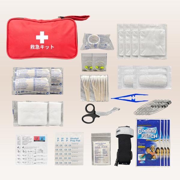 Portable Outdoor Survival First Aid Kit Emergency Medical Supplies & Training