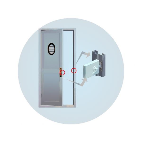 Длинный тип забастовка нержавеющей стали электрическая для ворот, отбрасывает файльсафе забастовку двери