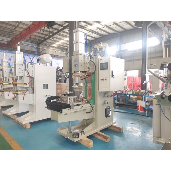 Pneumatic Stainless Nut Resistance Welders Spot Welder Automatic Projection Welding Machine Carbon Steel Car Brake Base Plate