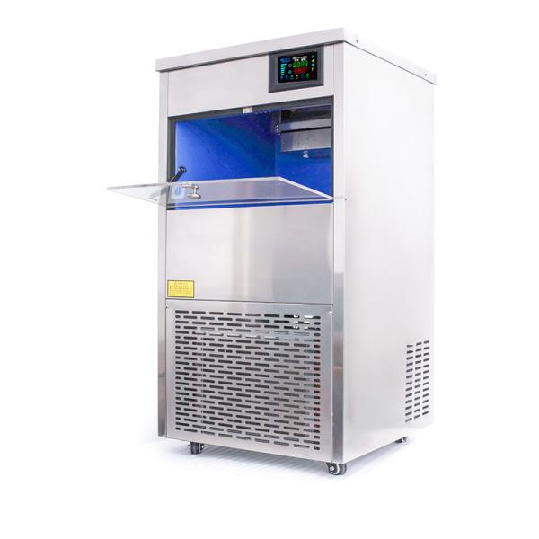 100 kg por dia Economia de energia máquina de gelo de flocos de neve de aço inoxidável para casa 500 * 520 * 950mm