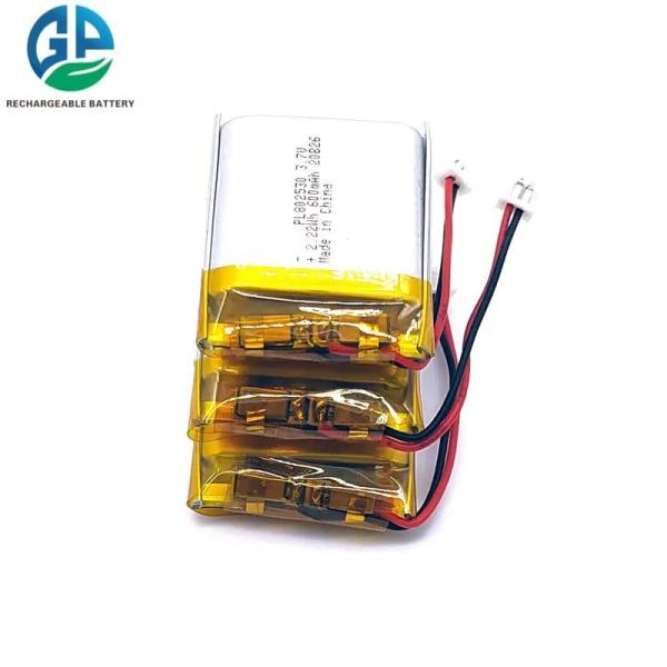 3.7V 600mah 2.22wh 802530 KC Lithium Polymer Battery Pack For Electric Vehicle