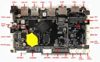 Machine Mainboard de position de kiosque de service d'individu de conseil de développement de RK3568 Android