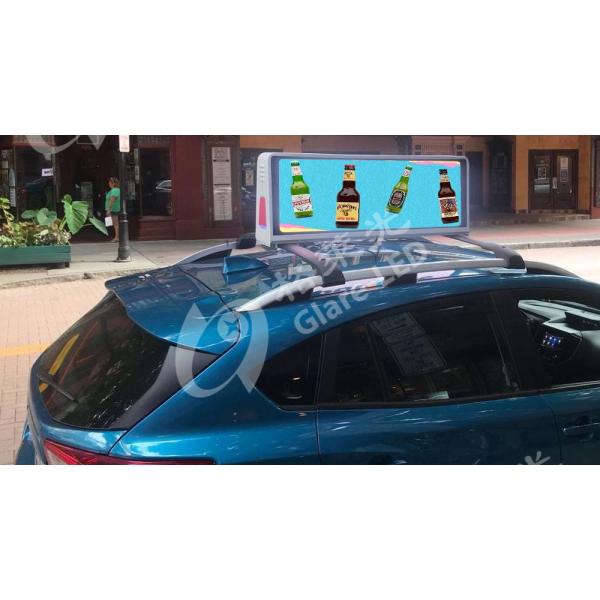 Реклама на крыше такси 4G P5 Двусторонний светодиодный дисплей на улице