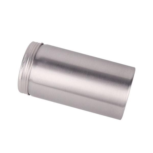 Food Safe 10ml To 300ml Aluminum Canisters Cylinder Coffee Bean Tea Jar Packaging