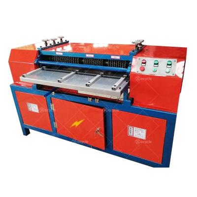 Radiator Copper Pipe Crusher Recycling Machine / AC Radiator Separator Machine