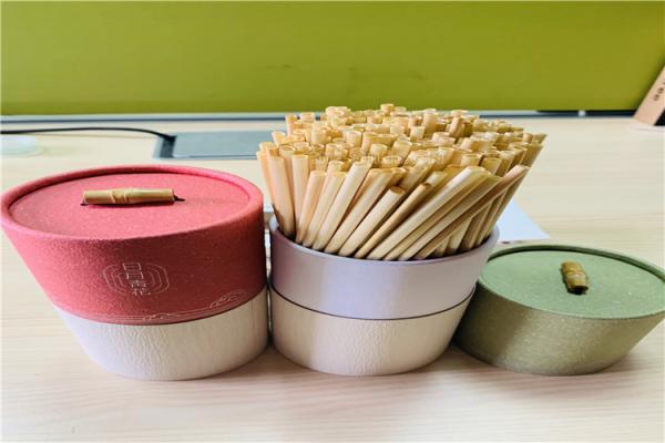 Organic Biodegradable Wheat Drinking Straw Eco Friendly With Customized Logo