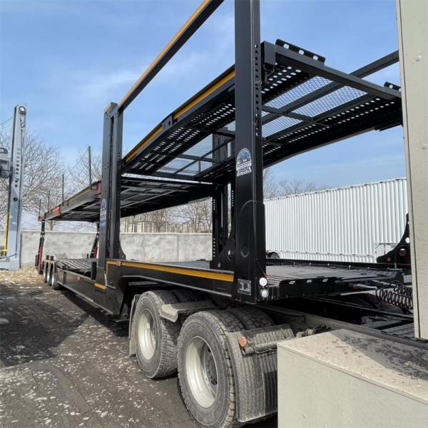 17300mm*2550mm*3800mm Truck Trailer for Car Transportation Construction Machinery