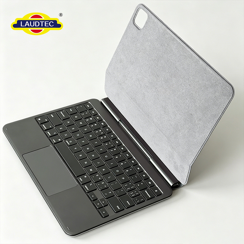 Aluminum Alloy Waterproof Ultra-Slim Backlit Keyboard Case for iPad 11/12.9/13 BT Smart Keyboard Cover OEM Supported