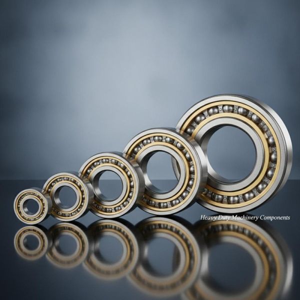 Brass Cage Single Row Angular Contact Bearing Outer Diameter Ranges from 30mm to