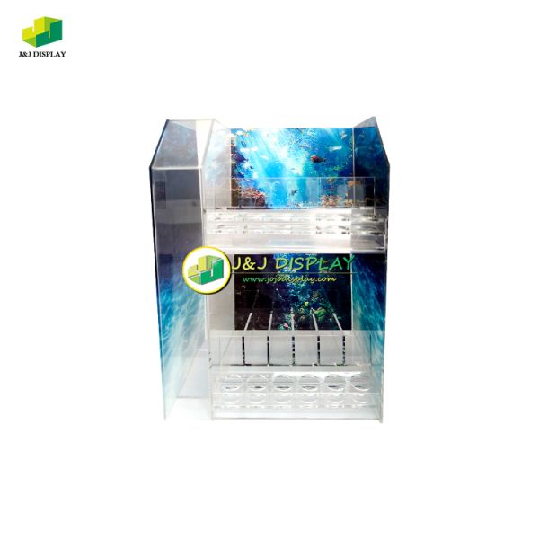 Counter Top Acrylic Holder Display Lightweight for Cosmetics Lipstick