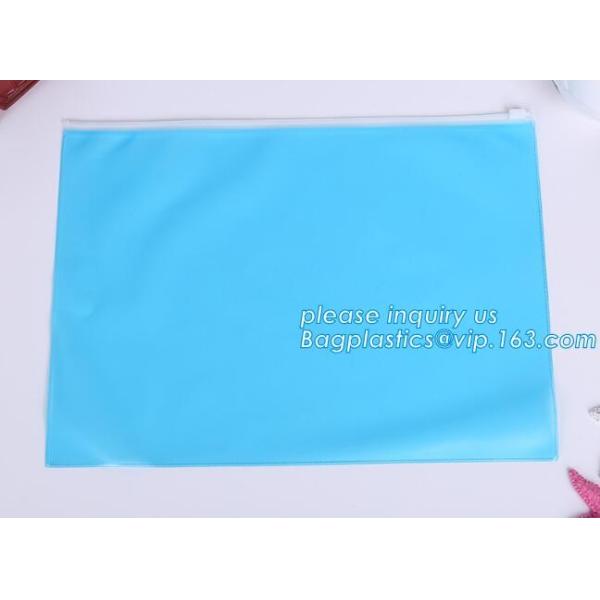 метал молния, слайдер металла, сумка документа сетки ПВК размера папки файла а4 с косметиками молнии поставки офисов путешествуют пакет