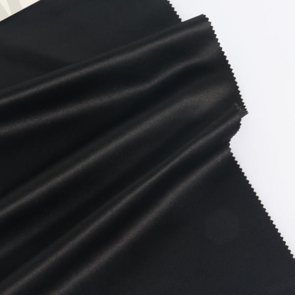 Smooth and firm down jacket/backpack recycled polymer shape memory fabric
