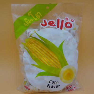 La boule forment la gelée fruitée de mélange aromatisée par bonbons au maïs caoutchouteux croustillants de lait