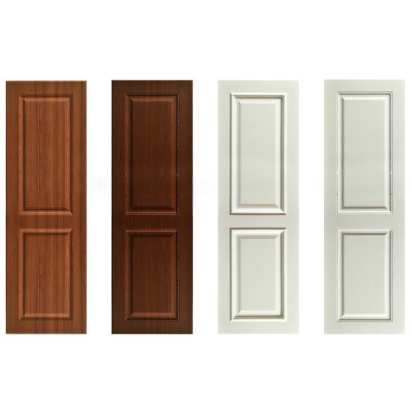 Mdf / Mfc Laminated Replacement Bedroom Cupboard Doors Customized Style