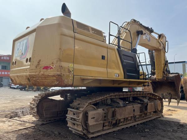 Original 74Ton Used Digger Construction Equipment Second Hand Cat374 Excavator