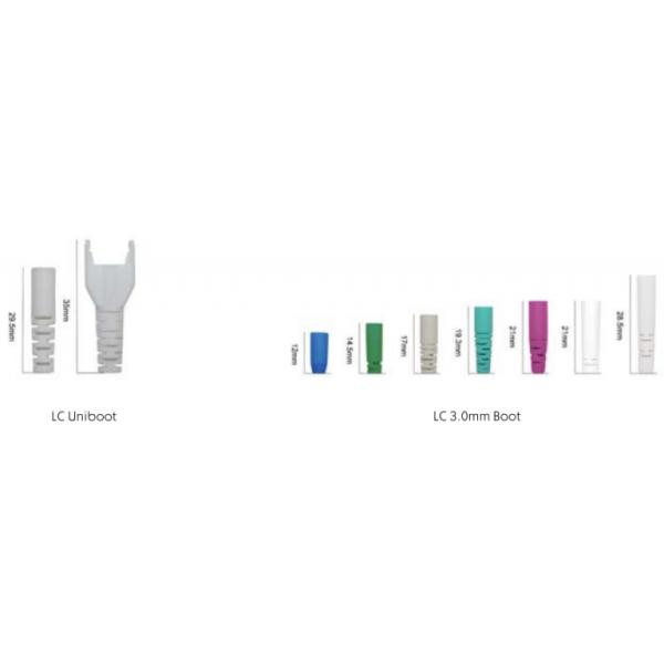 Соединитель заплаты волокна LC Uniboot оптически