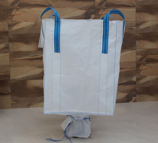 White / Black / Yellow FIBC Bulk Bag with Laminated / Plain / Vent Fabric