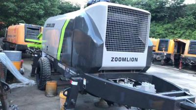 GS Used Concrete Trailer Pump Deutz Diesel Engine Concrete Stationary Pump