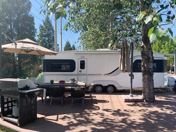 Event Hospitality Trailers Hotel California Luxury Trailer RV Towable RV