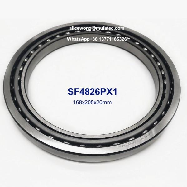 SF4826PX1 Travel Large Excavator Replacement  Bearings Steel Cage Ball Bearings 168x205x20mm