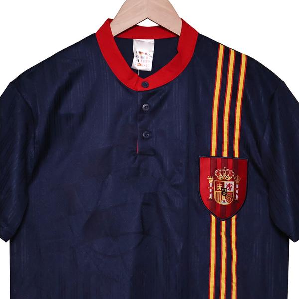 Espagne Rétro 1996 Tournoi de football Jersey classique Réplique personnalisée