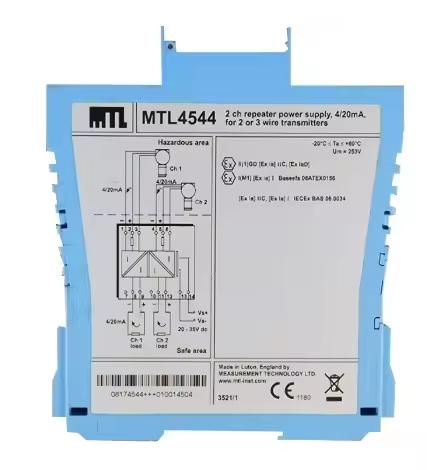 New Original Safety Barrier MTL4544D Power Supply MTL4544D