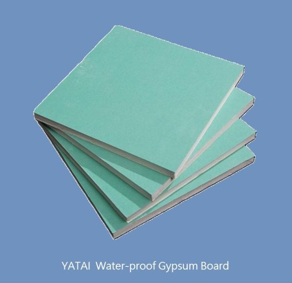 Building Material Moisture Resistant Gypsum Board 9.5mm 18mm